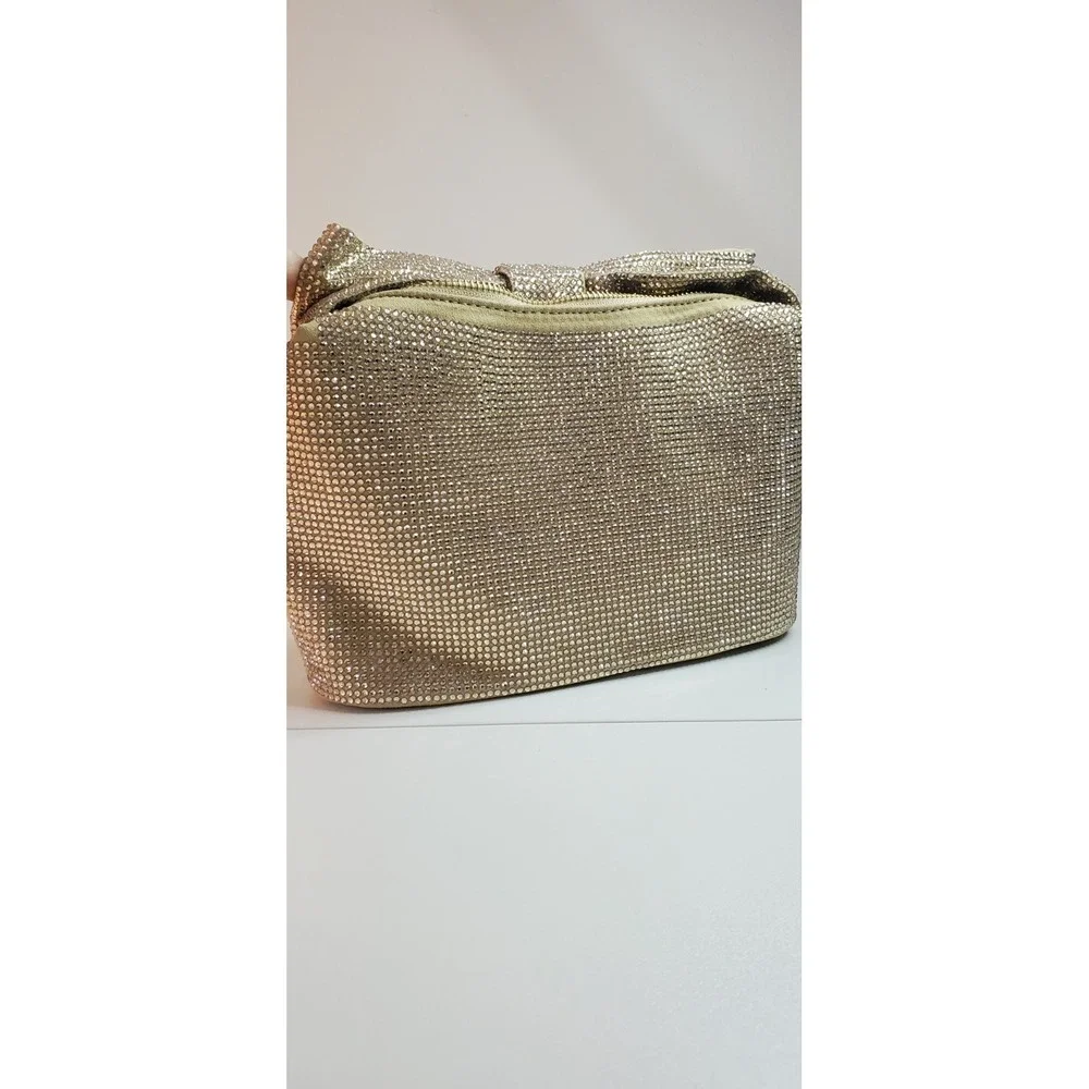 Rhinestone Bow Clutch Hobo Bag for Women Evening Handbag‎